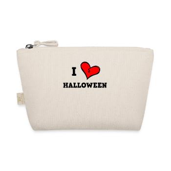 I love Halloween - Organic Pouch - nature - Front