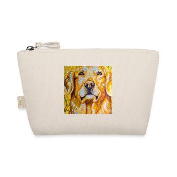Portrait du Golden Retriever Gustav Klimt Style Chien - Trousse biologique - nature - Devant