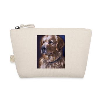 Golden Retriever Portrait Vincent Van Gogh Style - Organic Pouch - nature - Front