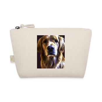 Golden Retriever Portrait Vincent Van Gogh Style - Organic Pouch - nature - Front