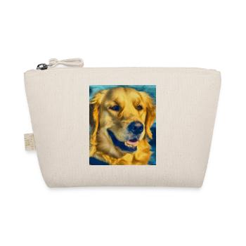 Golden Retriever Portrait Vincent Van Gogh Style - Organic Pouch - nature - Front