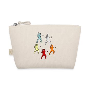 Hurling sports game - Organic Pouch - nature - Front