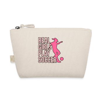 Les vraies filles jouent au football - Trousse biologique - nature - Devant