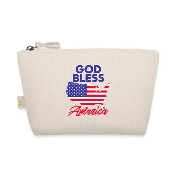 God Bless America Awesome Patriotic Designs - Bio-Täschchen - Natur - Vorne