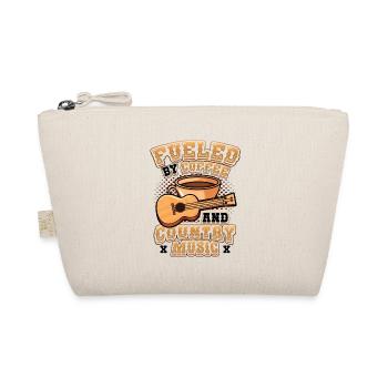 Powered by coffee and country music. - Organic Pouch - nature - Front