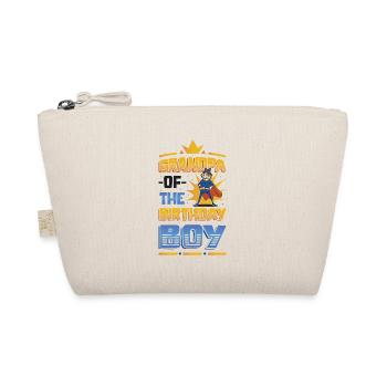 Grandfather Of the Birthday Child - Organic Pouch - nature - Front