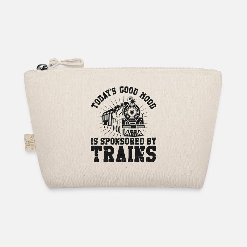 Steam Train Driver Trainspotting Organic Pouch