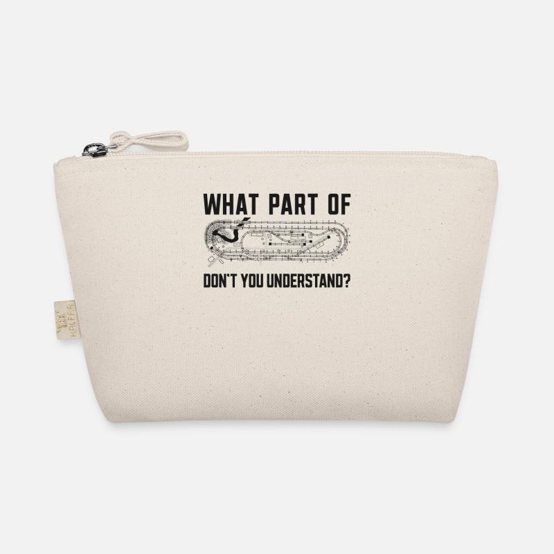 Steam Train Driver Trainspotting Organic Pouch