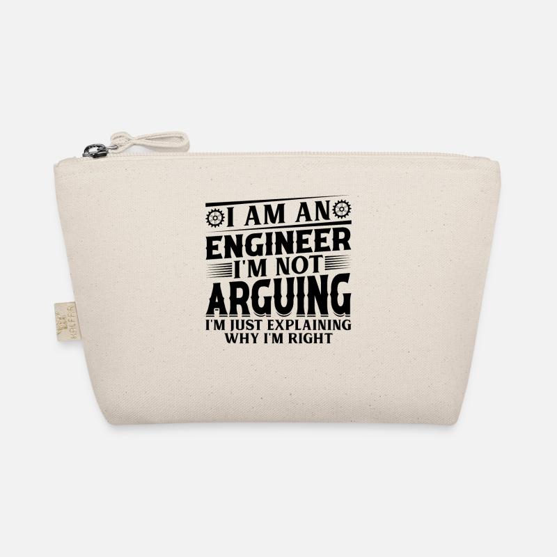 Engineer I Am An Engineer I'm Not Arguing Funny En Bio-Täschchen