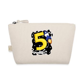 5ème anniversaire 5 ans astronaute espace - Trousse biologique - nature - Devant