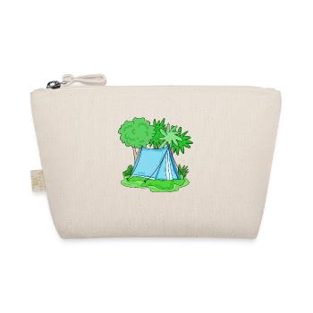 Tente bleu clair - Trousse biologique - nature - Devant