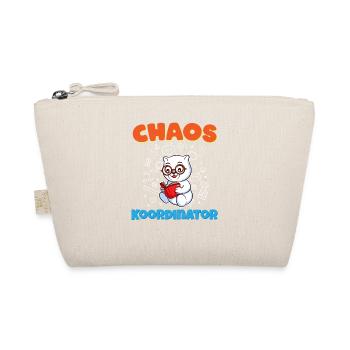 Chaos Koordinator Erzieher Kindergarten Erzieherin - Bio-Täschchen - Natur - Vorne