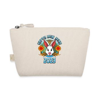 Lapin Zodiac Bonne année 2023 Hommes Femmes - Trousse biologique - nature - Devant