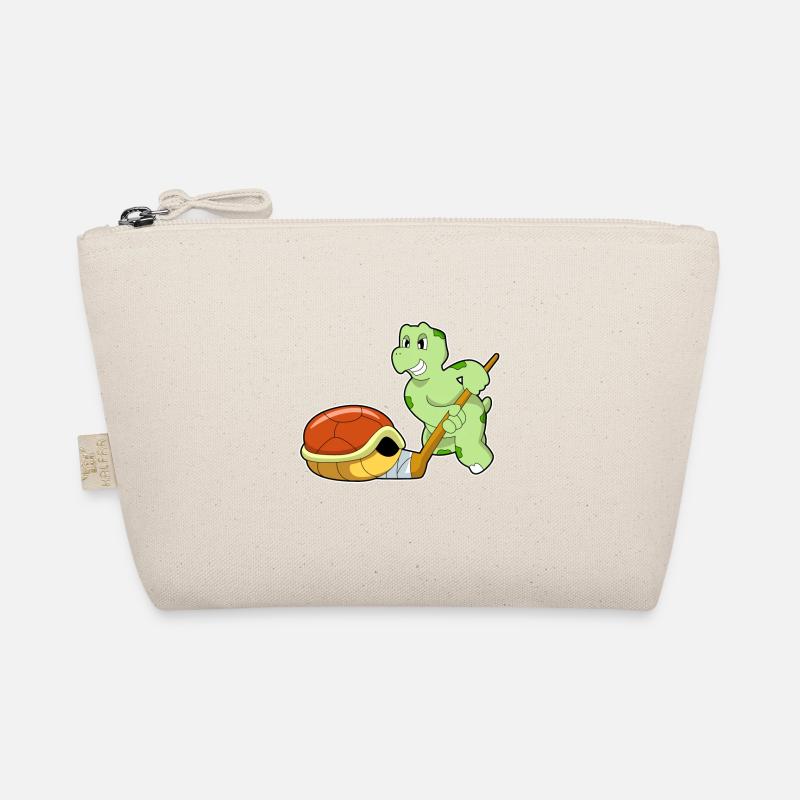 Schildkröte Eishockey Eishockeyschläger Bio-Täschchen