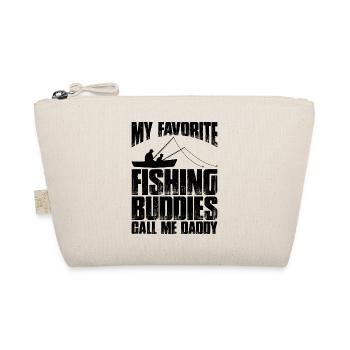My Favorite Fishing Buddies Call Me Daddy 2 - Organic Pouch - nature - Front