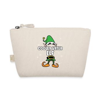 Cooler Vater Elf Partnerlook Weihnachten - Bio-Täschchen - Natur - Vorne