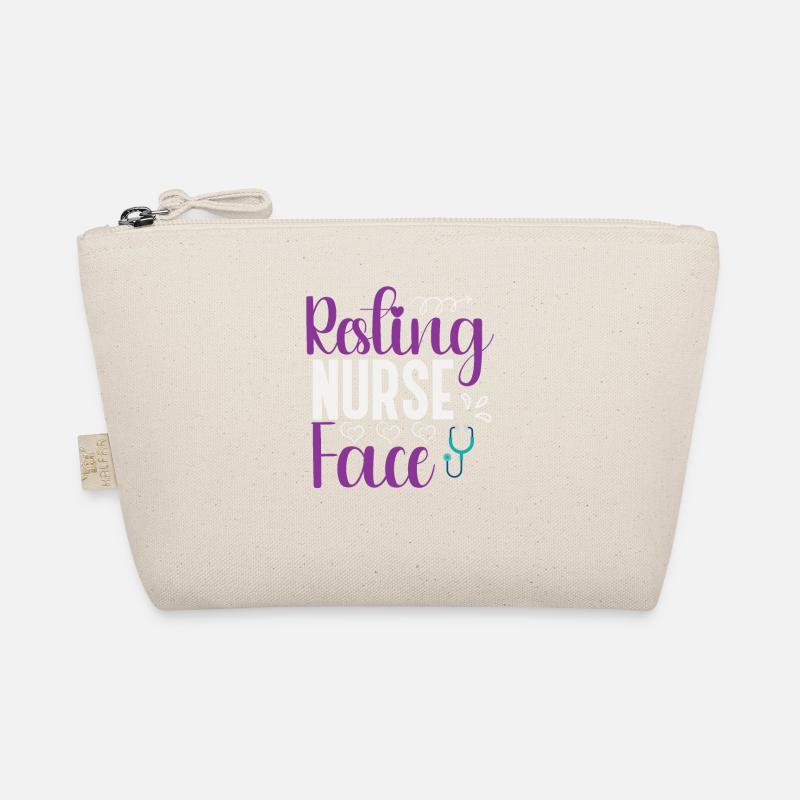 Resting Nurse Face Bio-Täschchen