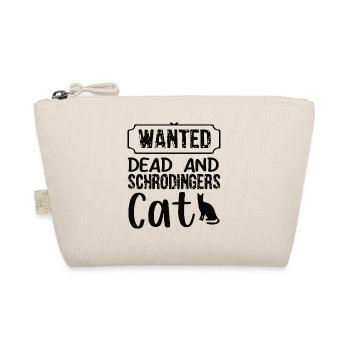 Schrodinger's Cat Box Funny Science Nerd - Organic Pouch - nature - Front