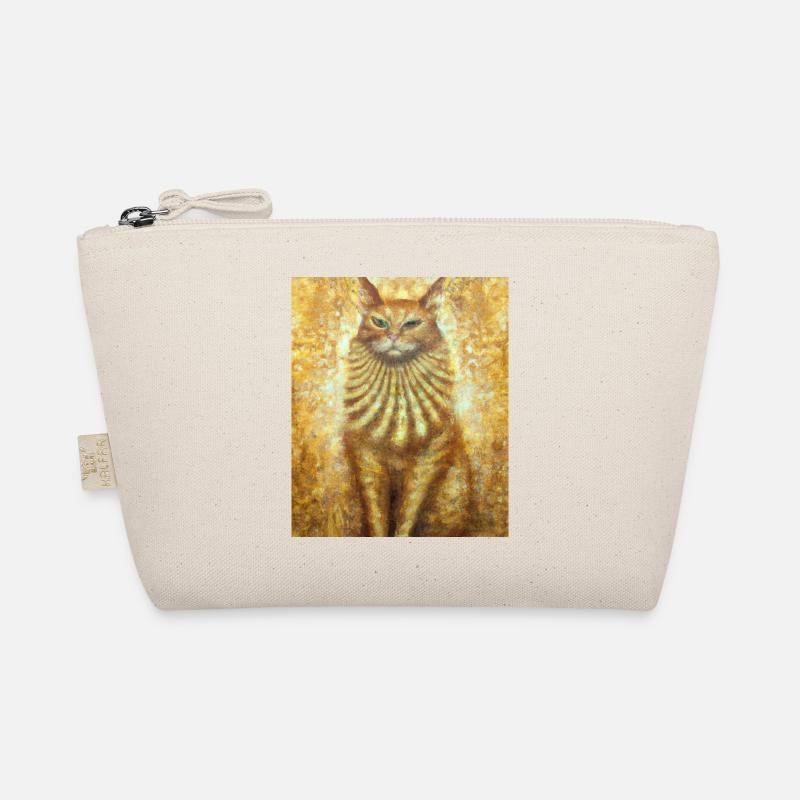 Chat Portrait Gustav Klimt Style Chat Trousse biologique