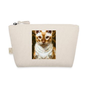 Siam Cats Portrait Gustav Klimt Style Chat - Trousse biologique - nature - Devant