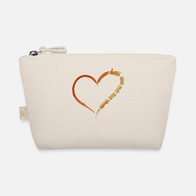 Steam Train Driver Trainspotting Organic Pouch
