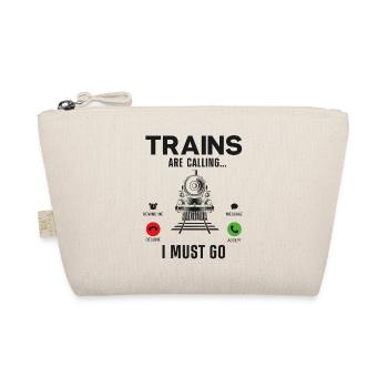 Conducteur de train à vapeur Trainspotting - Trousse biologique - nature - Devant