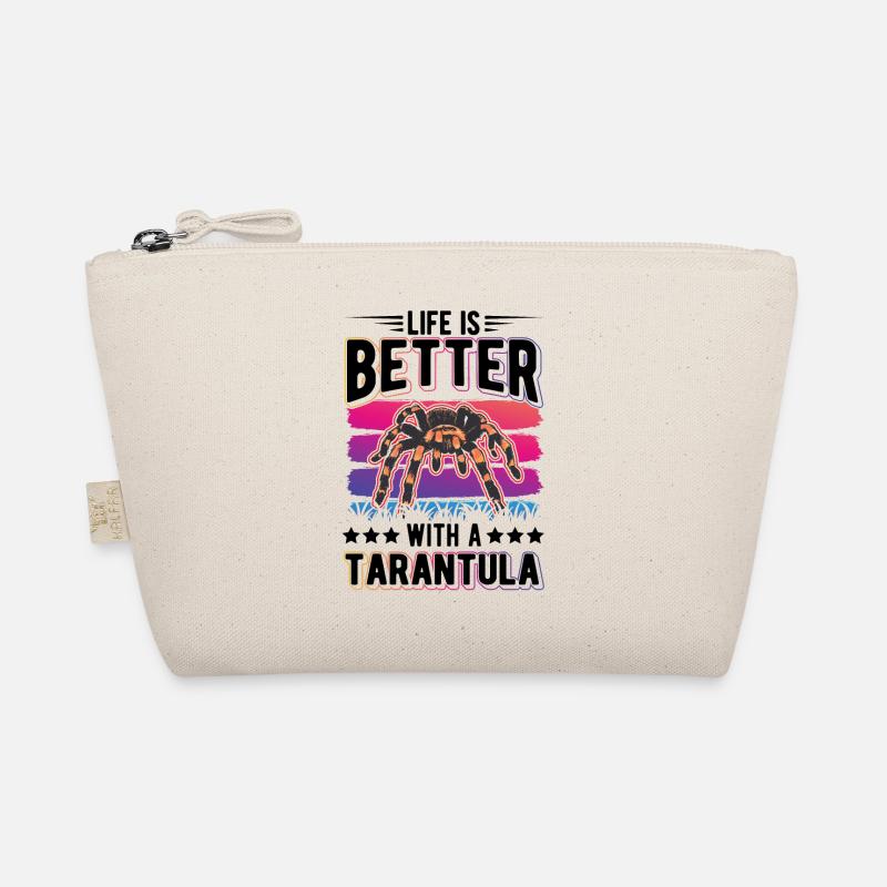 Life is better with a Tarantula Tarantel Bio-Täschchen