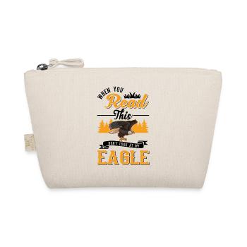 Golden Eagle Gift Eagle Breeding Falconer Eagle - Organic Pouch - nature - Front