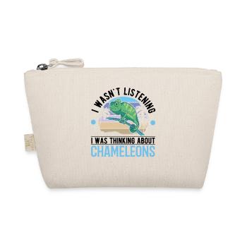 Chameleon Cadeau Caméléon - Trousse biologique - nature - Devant