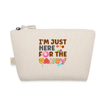 Je suis juste là pour le cadeau d’Halloween amusant - Trousse biologique - nature - Devant
