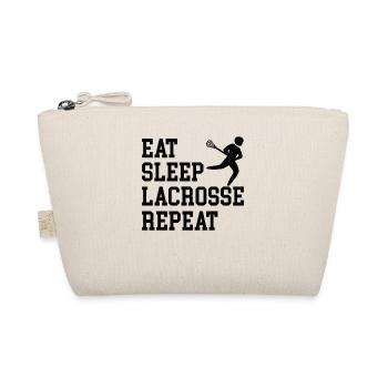Lacrosse players play Lacrosse Relax Lacrosse - Organic Pouch - nature - Front