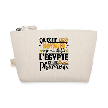Egypte Pharaon Homme Cadeau Couple T-shirt Mug - Trousse biologique - nature - Devant