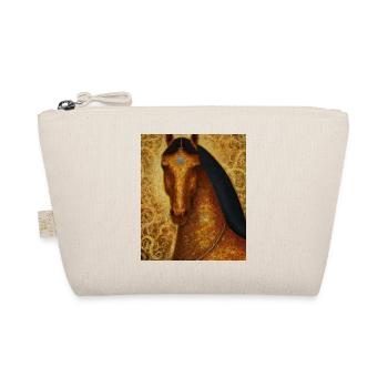 Portrait de cheval Cheval Gustav Klimt Style - Trousse biologique - nature - Devant