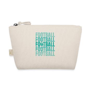 Football Amerika Volkssport Touchdown - Bio-Täschchen - Natur - Vorne