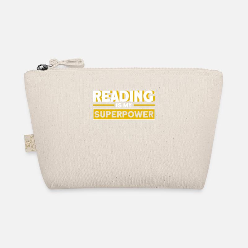 Book reading bookwork gift reading books Organic Pouch