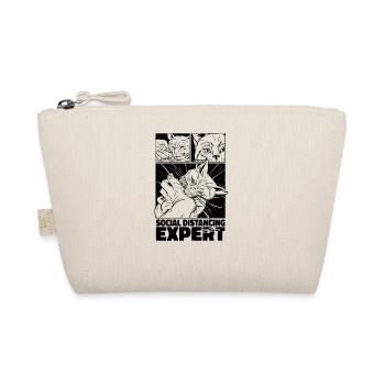 Cat quote from social distancing experts - Organic Pouch - nature - Front