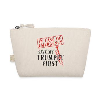 Trompettiste Vintage en cas de - Trousse biologique - nature - Devant