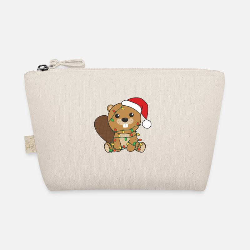 Castor Noël animaux d'hiver castor Trousse biologique