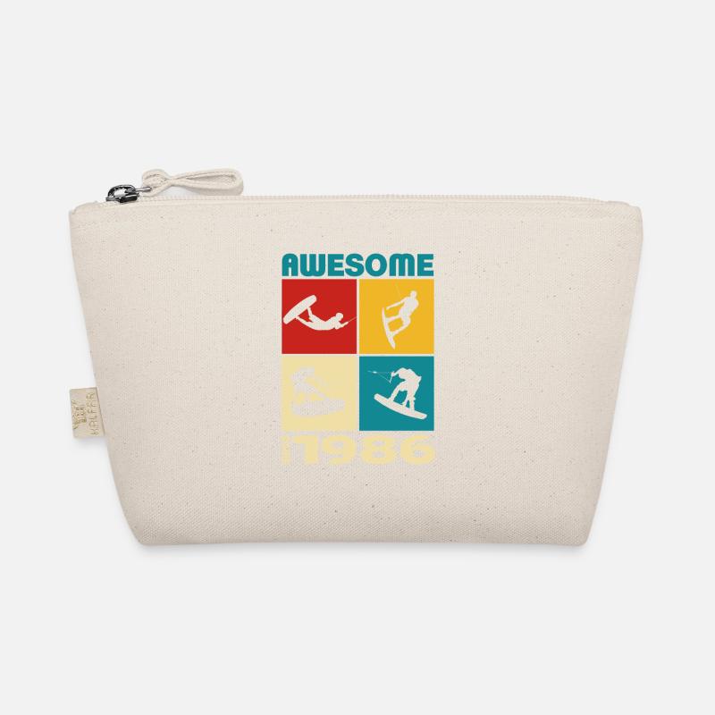 Awesome since 1986. Wakeboard Lifestyle Bio-Täschchen