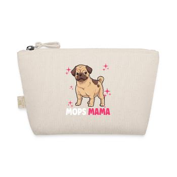 Mops Mama - Bio-Täschchen - Natur - Vorne
