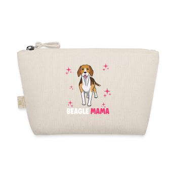 Beagle Mama - Bio-Täschchen - Natur - Vorne