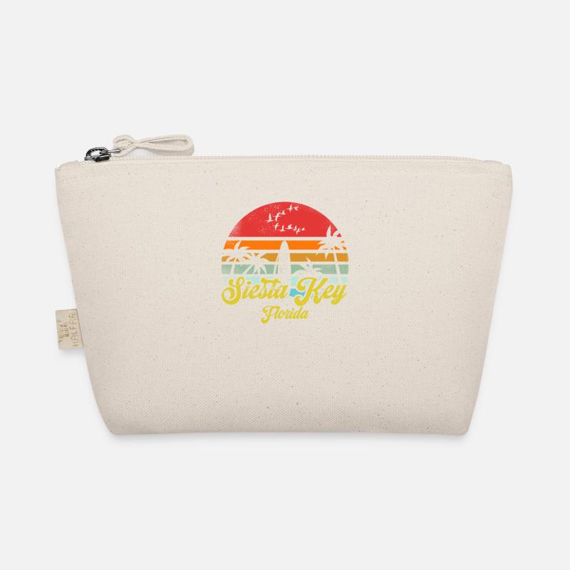 Vintage Siesta Key Floride Surf Rétro Surf Fun Trousse biologique