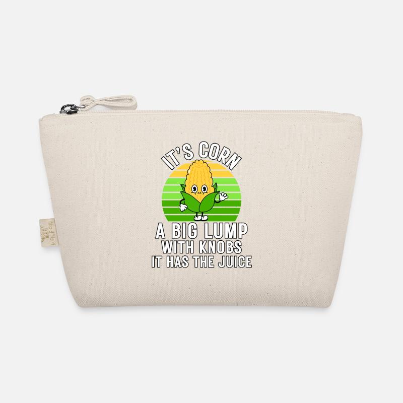 Retro Funny Corn - Es hat den Saft Es ist Mais Bio-Täschchen