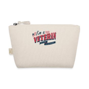 I'm a veteran, my oath never expires - Organic Pouch - nature - Front