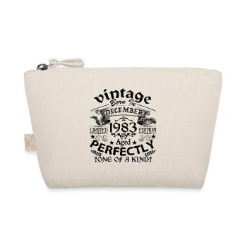 December 1983 | 1983 Vintage | born in December - Organic Pouch - nature - Front