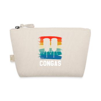 Retro Vintage Classic Congas Player Instrument - Trousse biologique - nature - Devant