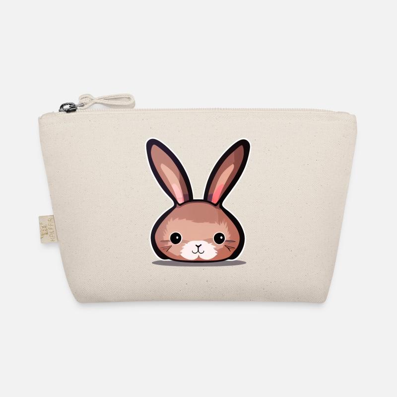 Rabbit / Hase Bio-Täschchen