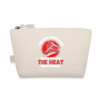 Meat Lovers Saying Funny BBQ Meat Steak - Organic Pouch - nature - Front
