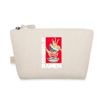 Ramen Noodle Lovers Chopsticks Japanese Noodle - Organic Pouch - nature - Front