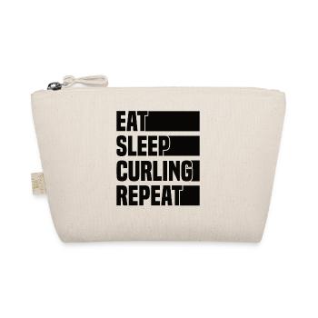 Joueur de curling Stick Shooting Curling Cadeau - Trousse biologique - nature - Devant